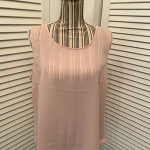 Never Worn DKNY blush color blouse